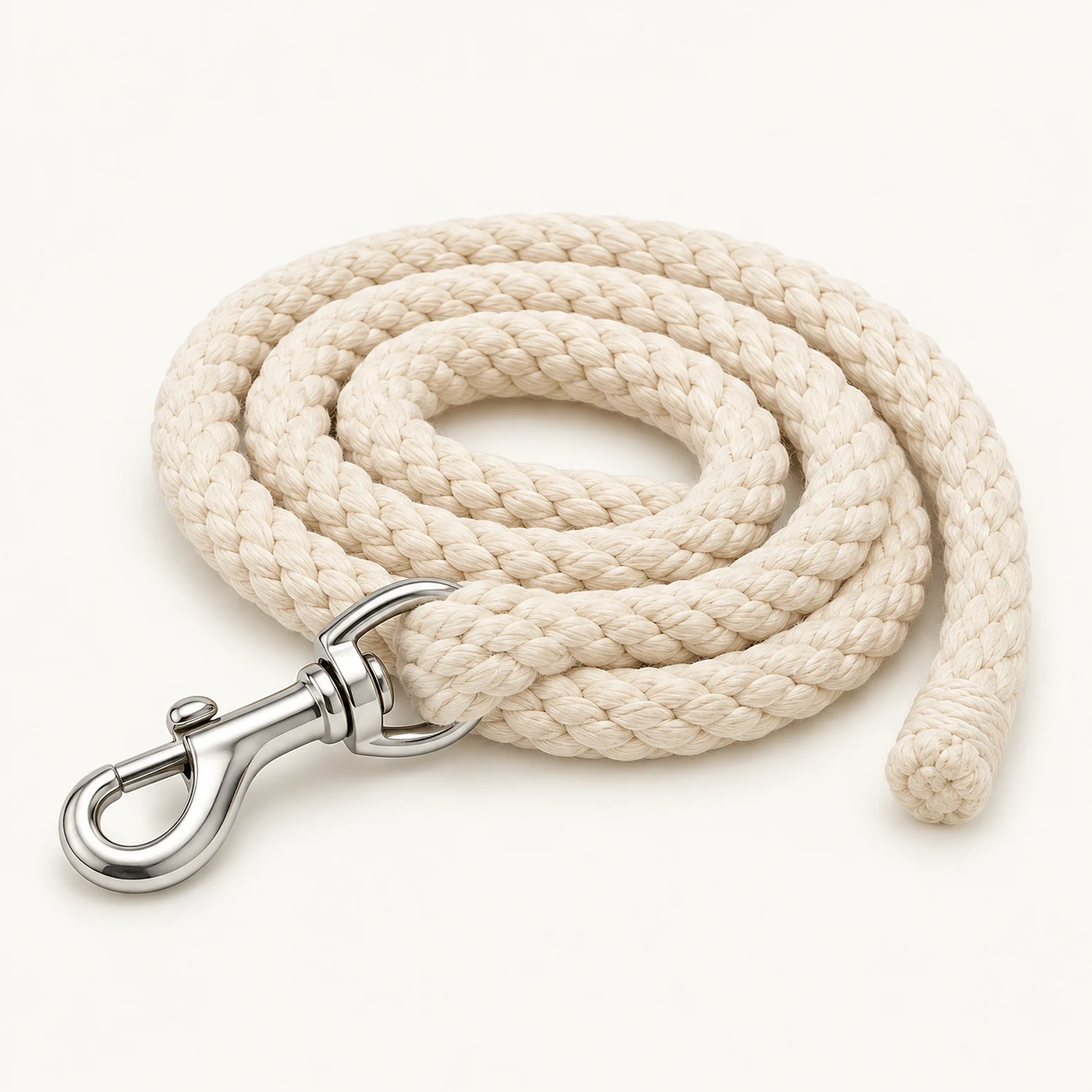 Cotton lead rope